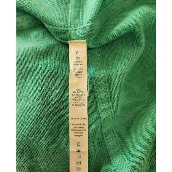 Lululemon Iconic Sweater Wrap Size 6 - Picture 6 of 7